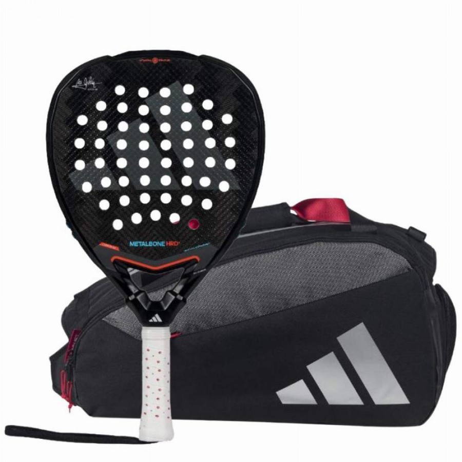 Pack Pala Adidas Ale Galan Metalbone HRD+ 3.4 2025 con Paletero