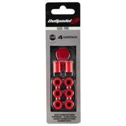 Antivibrador Bullpadel Fácil Vibe Rojo