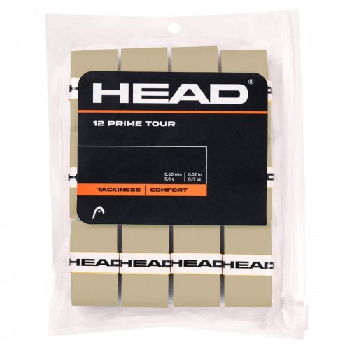 Blister Overgrips Head Prime Tour Gray 12 Units