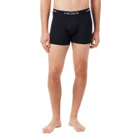 Lacoste Microfiber Black Boxers 3 Units