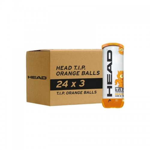 Cajon 72 Balls - 24 Bateaux de 3 pcs - Tete T.I.P. Orange