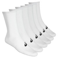 Calcetines Asics Crew Blanco 6 Pares  Oferta + Barato