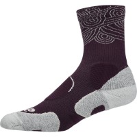 Calcetines Asics Crew Court Tennis Granate Oscuro 1 Par