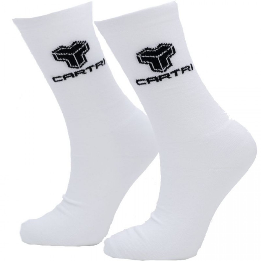 Calcetines Cartri Ankara High Blanco 1 Par  Oferta + Barato