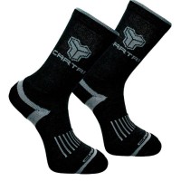 Calcetines Cartri Tiber High Negro 1 Par  Oferta + Barato