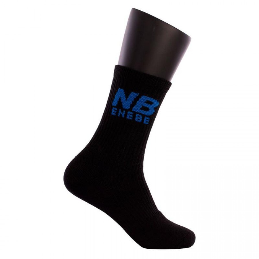 Enebe Revolution Mid-Calf Black Blue Socks 1 Pair