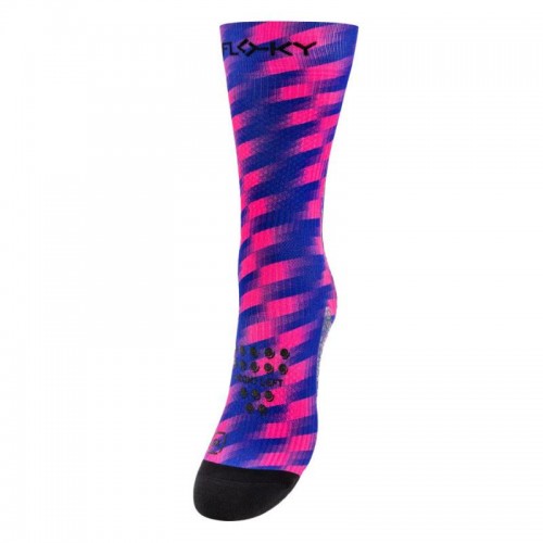 Calcetines Floky S-Mash 3D Fantasy Tokio Purpura Fucsia