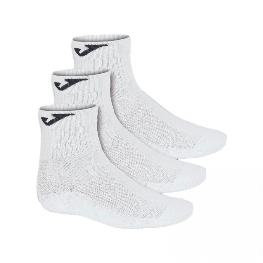 Calcetines Joma Medium Blanco 3 Pares
