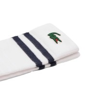 Lacoste Sport Chaussettes High Cut Marine Blanc 1 Paire