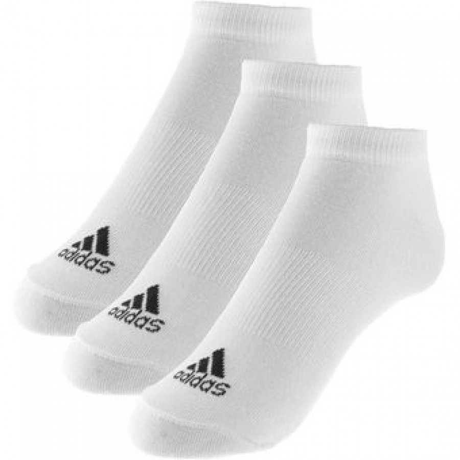 Calcetines Adidas Performance No Show Thin Blanco 3 Pares  Oferta + Barato