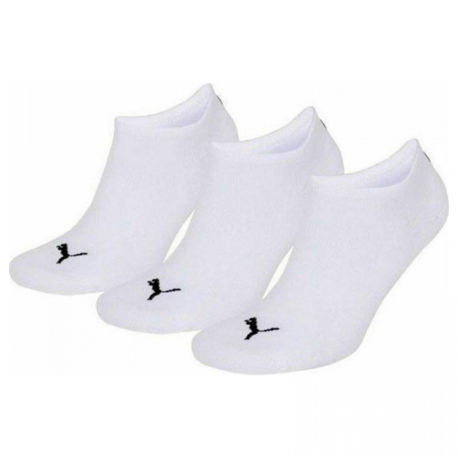 Calcetines Puma Sneaker Blanco 3 pares  Oferta + Barato