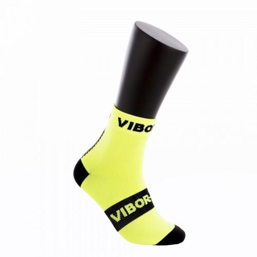 Chaussettes Viper Kait Mid-Black Yellow Cane 1 Paire