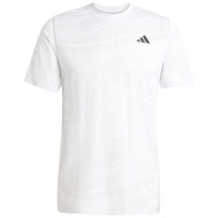 Camiseta Adidas Club Graphic Blanco Gris  Oferta + Barato