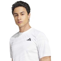 Camiseta Adidas Club Graphic Blanco Gris  Oferta + Barato