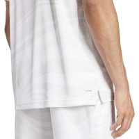 Camiseta Adidas Club Graphic Blanco Gris  Oferta + Barato