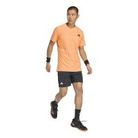 Adidas Freelift Orange Black T-Shirt