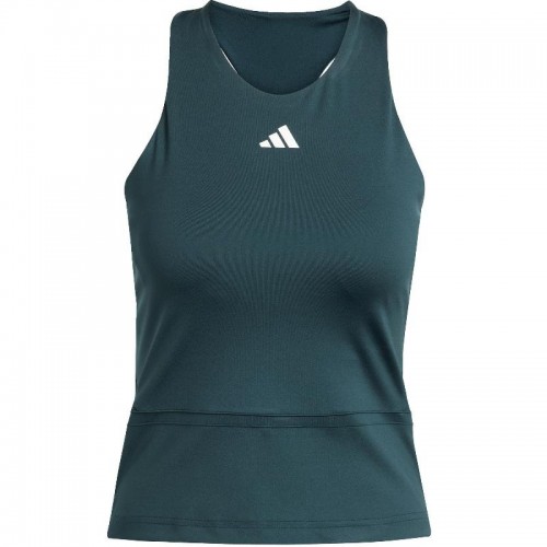Camiseta Adidas Y-Tank Midi Verde Aurora Mujer