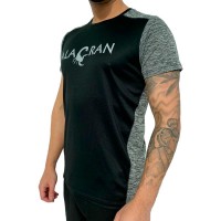 Alacran Elite T-shirt Black Grey PADELPOINT Alacran Elite T-shirt Black Grey