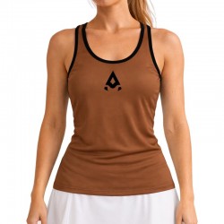 Maglietta femminile Alacran Wild Brown