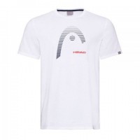 Camiseta Algodon Head Club Carl Blanco