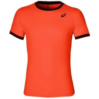 T-shirt Asics Club SS Coral - Barata Oferta Outlet