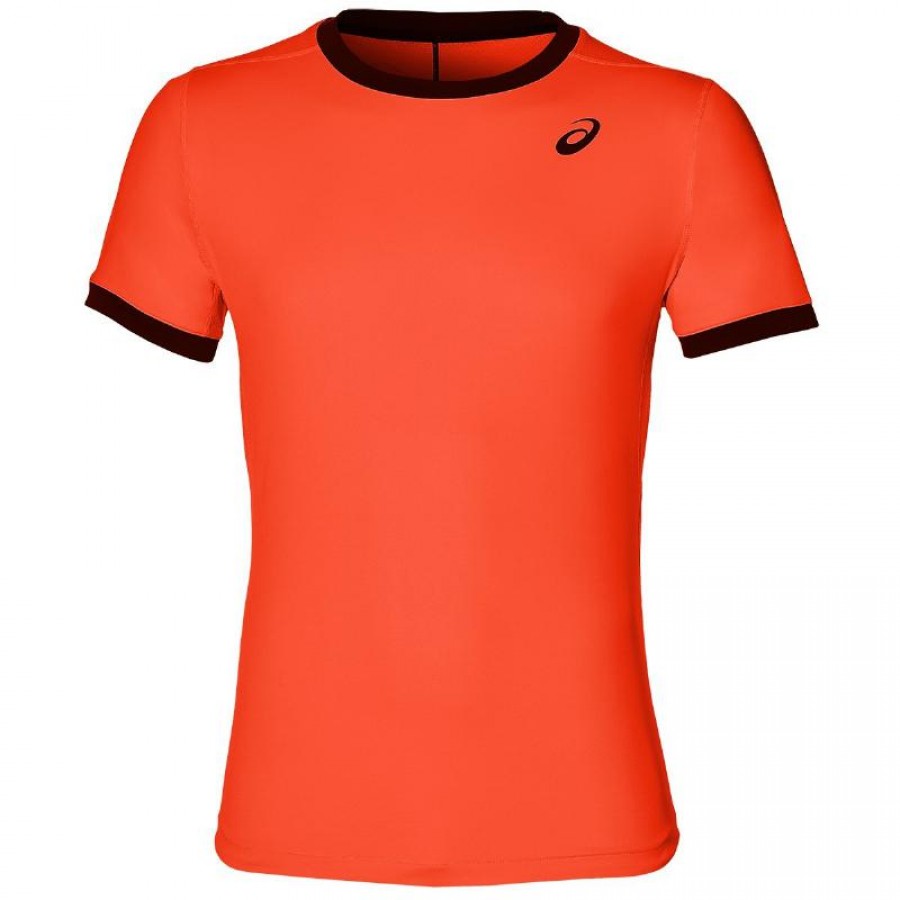 T-shirt Asics Club SS Coral - Barata Oferta Outlet