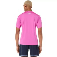 Camiseta Asics Match SS Top Rosa Sakura