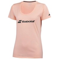 Camiseta Babolat Exercise Rosa Melocoton Mujer