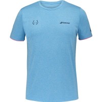 Camiseta Babolat Juan Lebron Azul Rosa