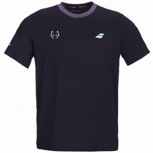Camiseta Babolat Juan Lebron Crew Neck Tee Negro