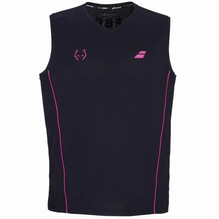Camiseta Babolat Juan Lebron Negro