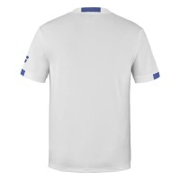 Camiseta Babolat Play Crew Neck Blanco Junior