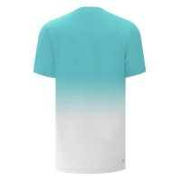 Camiseta Bidi Badu Crew Gradiant Aqua Branca