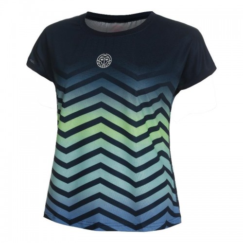 Camiseta Bidi Badu Grafic Illumination Azul Oscuro Mix Mujer