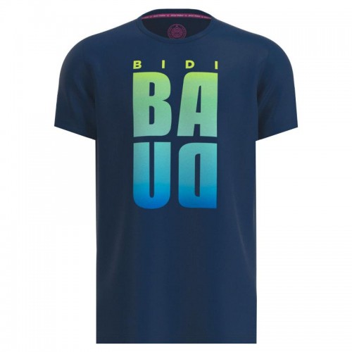 Camiseta Bidi Badu Grafic Illumination Chill Azul Oscuro