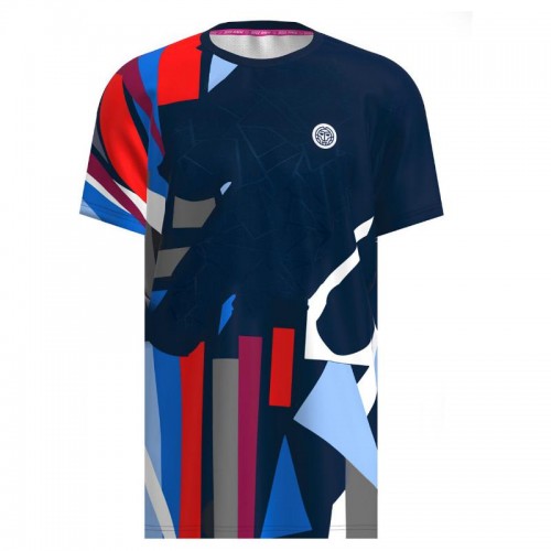 Camiseta Bidi Badu New York Azul Oscuro Rojo