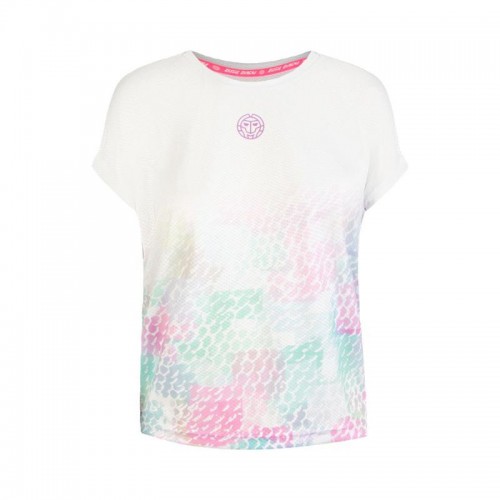 Camiseta Bidi Badu Yaa Blanco Rosa Junior