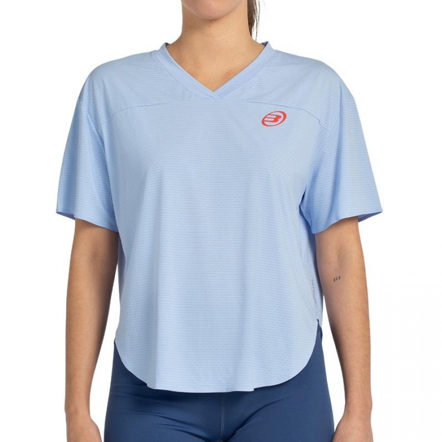 Camiseta Bullpadel Bea Gonzalez Belvis Azul Celeste