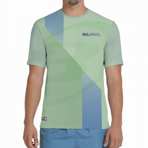 Camiseta Bullpadel Brumo Verde Manzana