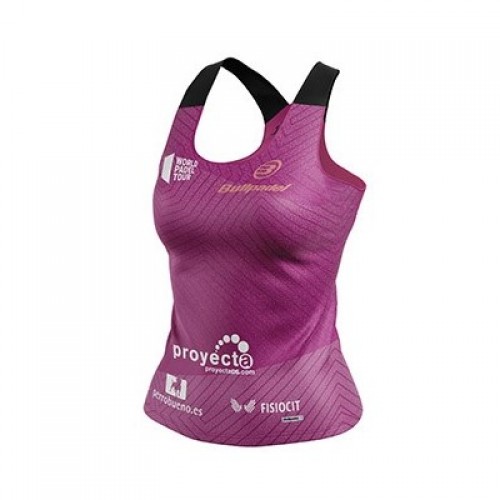 Camiseta Bullpadel Cata Tenorio WPT Elodie Hortensia 2019