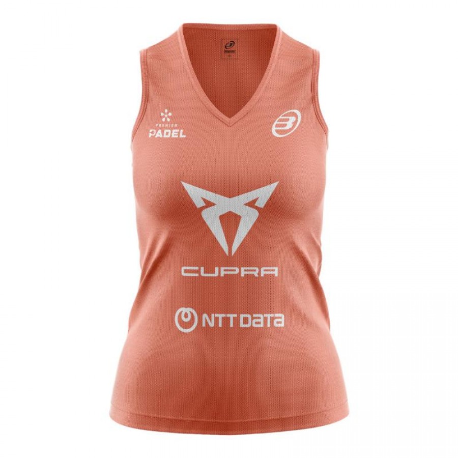 Camiseta Bullpadel Delfi Brea Premier Padel Porru Pomelo