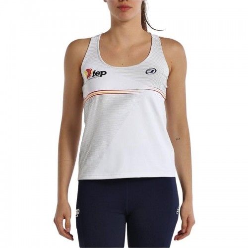 Camiseta Bullpadel FEP Funi Blanco
