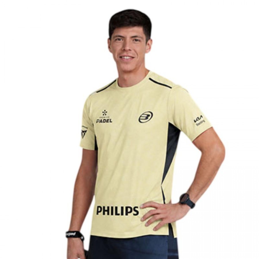 Bullpadel Juan Tello Camiseta Amarela Vigore Mensa 26I