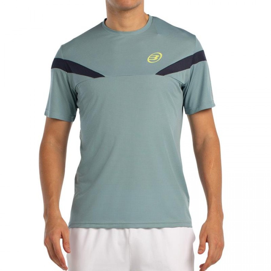 Camiseta Bullpadel Lyn Verde Azulado