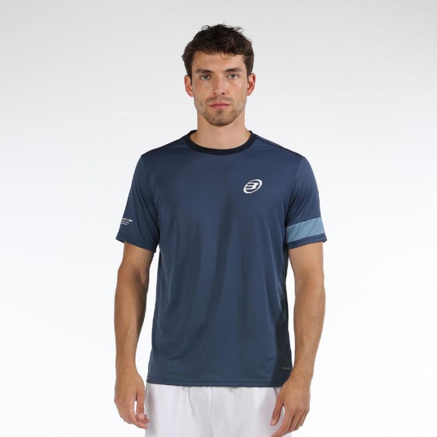 Bullpadel Mutata Blue Washed T-Shirt - Barata Oferta Outlet