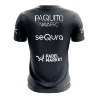 Camiseta Bullpadel Paquito Navarro Premier Padel Finals Licio Negro