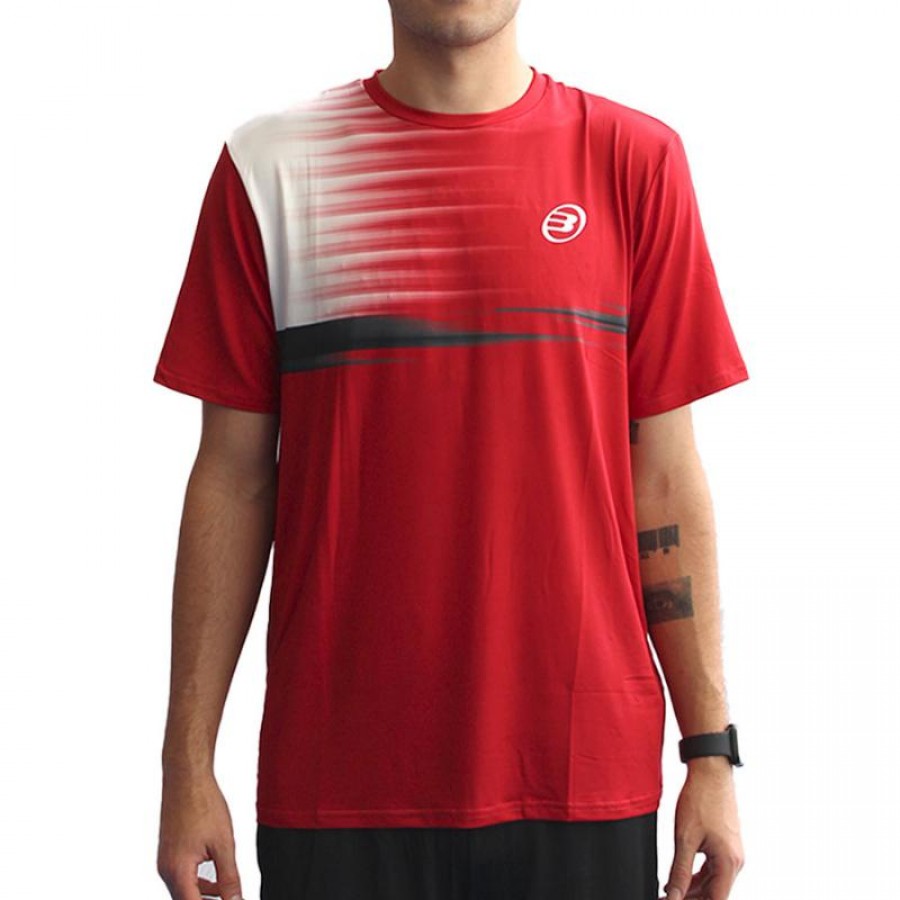 Camiseta Bullpadel Winner II Cereza  Oferta + Barato