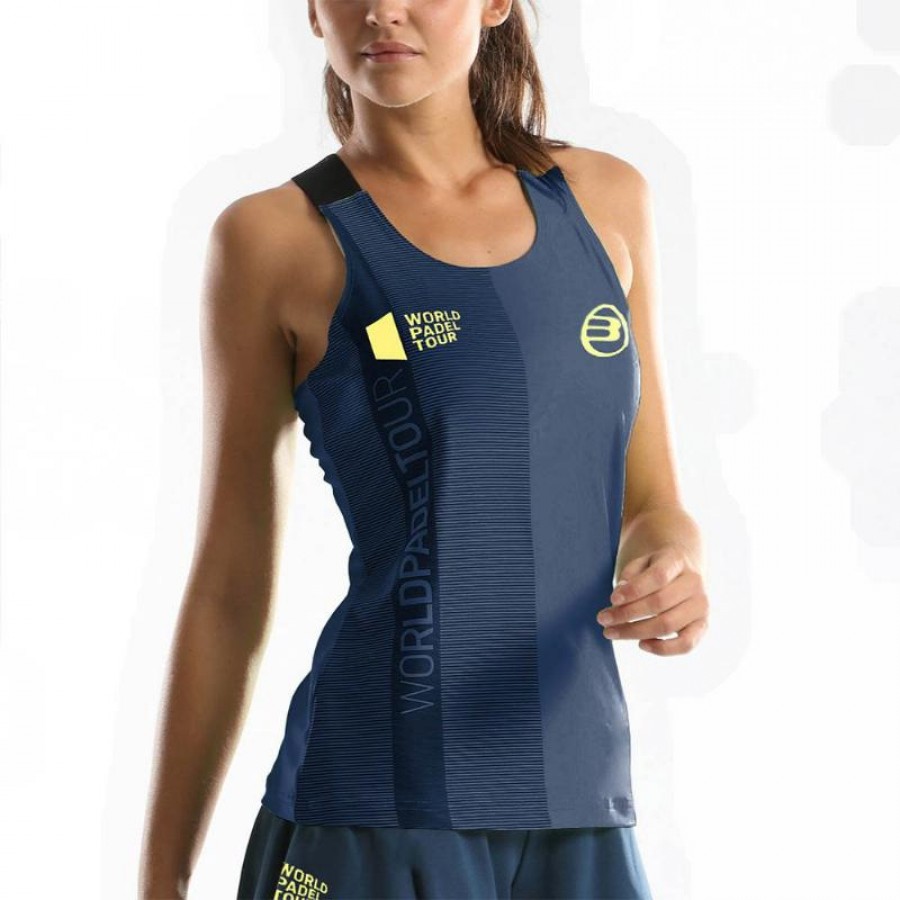 T-shirt Bullpadel Taruna WPT bleu lavage