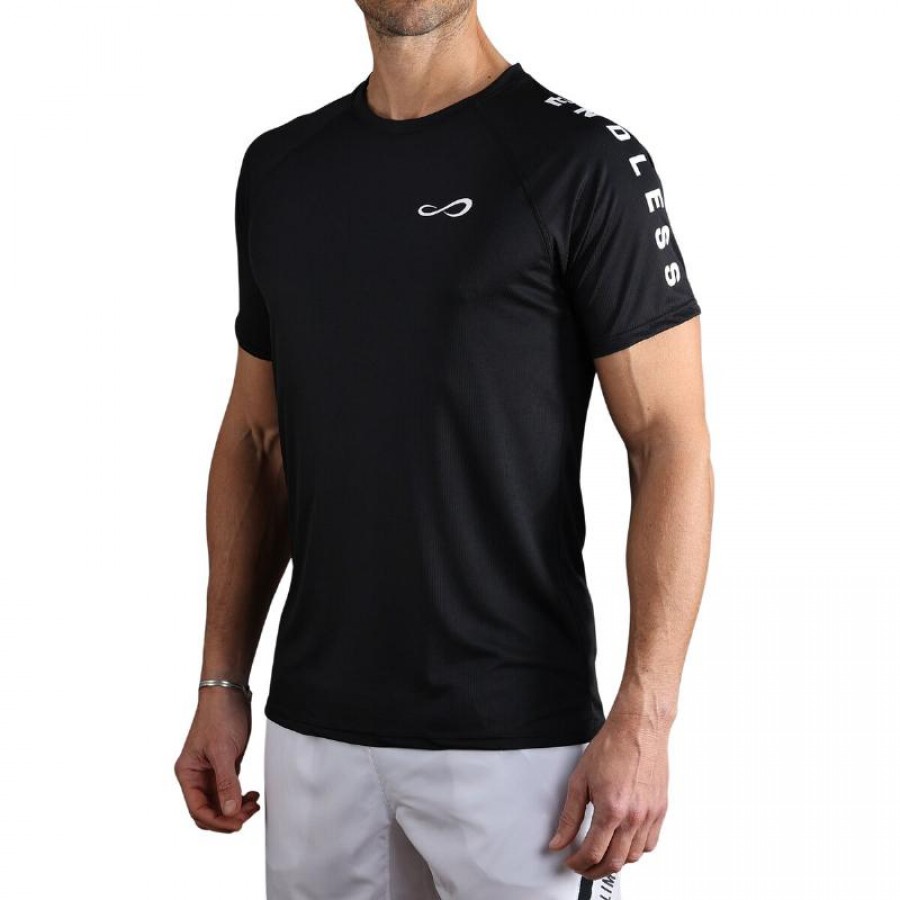 Camiseta Endless Feisty Iconic Negro  Oferta + Barato