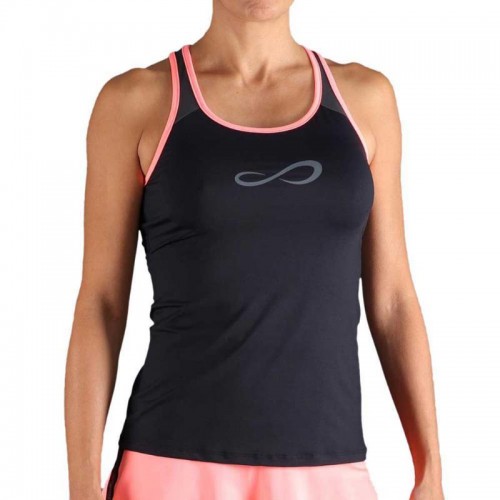 Endless Minimal Coral Black T-Shirt